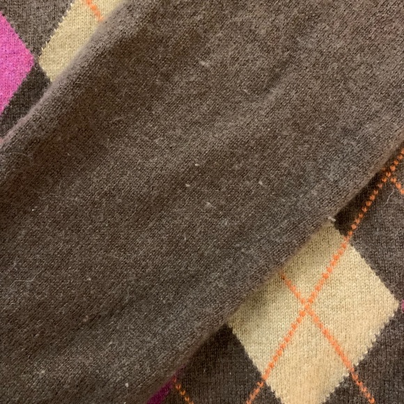 Argyle cashmere sweater - Picture 3 of 5